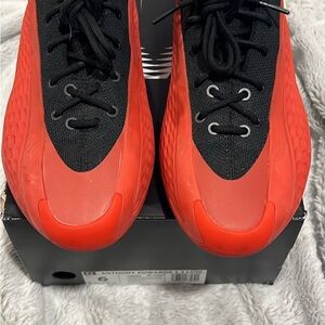 Red and Black Athletic Sneakers